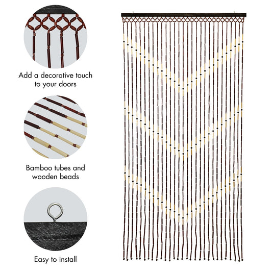 Provence Door Curtains - Asst 90x180cm