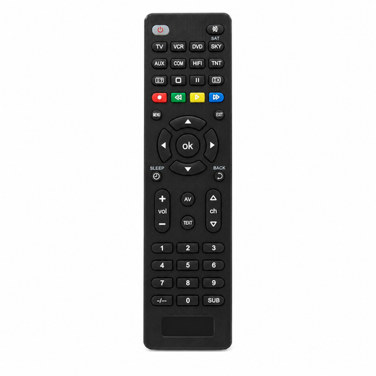 Daewoo 12-in-1 Universal Remote Control AVS1303 – TV, DVD, VCR, Sky, Satellite & Cable