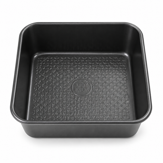 Hairy Bikers Square Cake Tin BKW1839 – Non-Stick Black