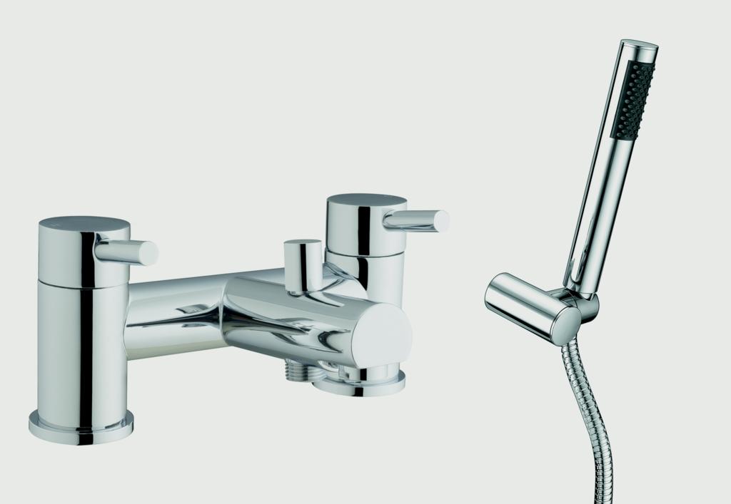 Spiral Bath Shower Mixer Tap