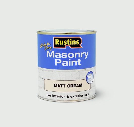 Masonry Paint - 250ml - Cream