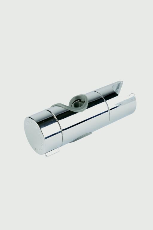 Croydex Riser Rail Slider Chrome – Adjustable Shower Head Holder 18–25mm