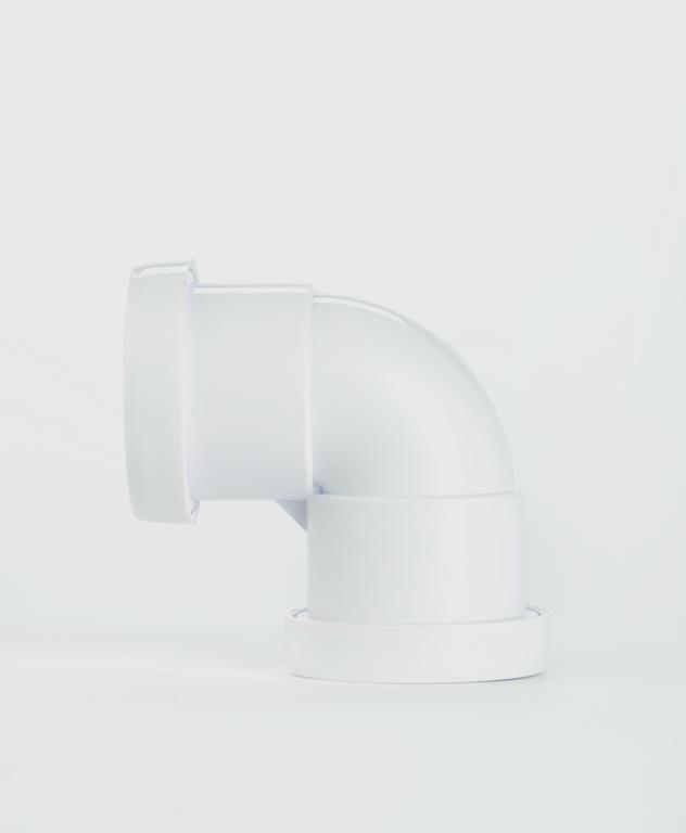 Push-fit 90° Bend 32mm