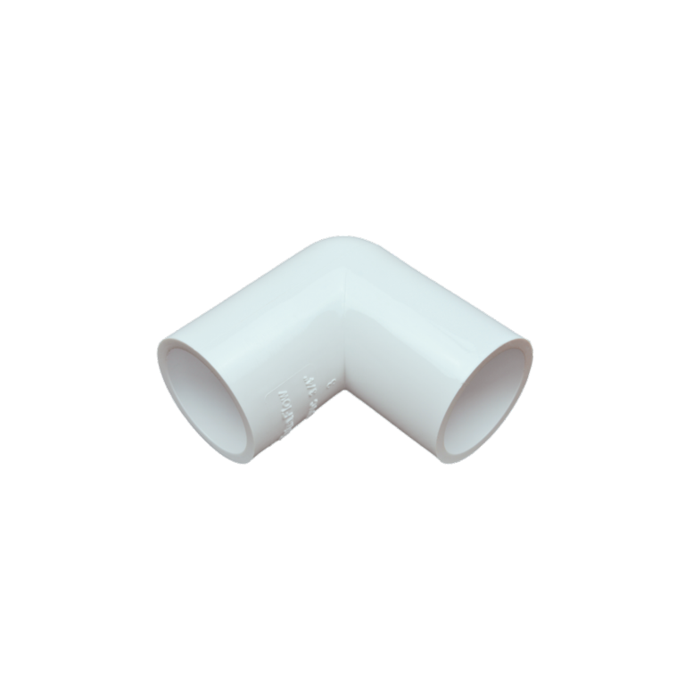 Overflow Knuckle 90° Bend White Pack 10