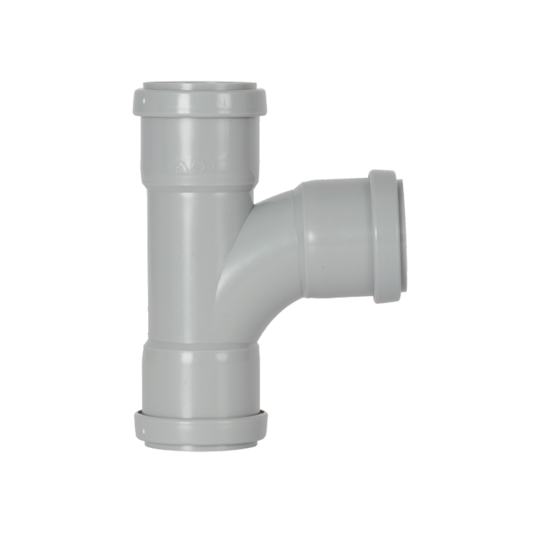 Push Fit Swept Tee 91.25° Grey