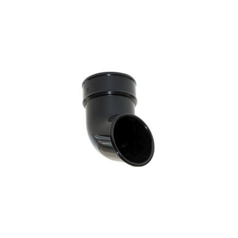 Mini Flow Downpipe Shoe Black