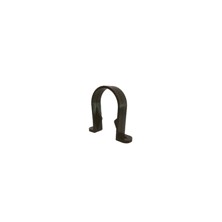 Pipe Clip Black Pack 10