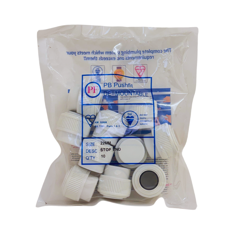 Push-Fit Stop End 22mm