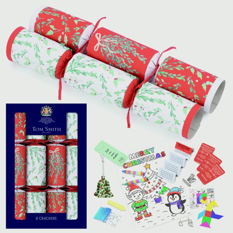 Tom Smith Traditional Crackers 12.5" - Pack 8
