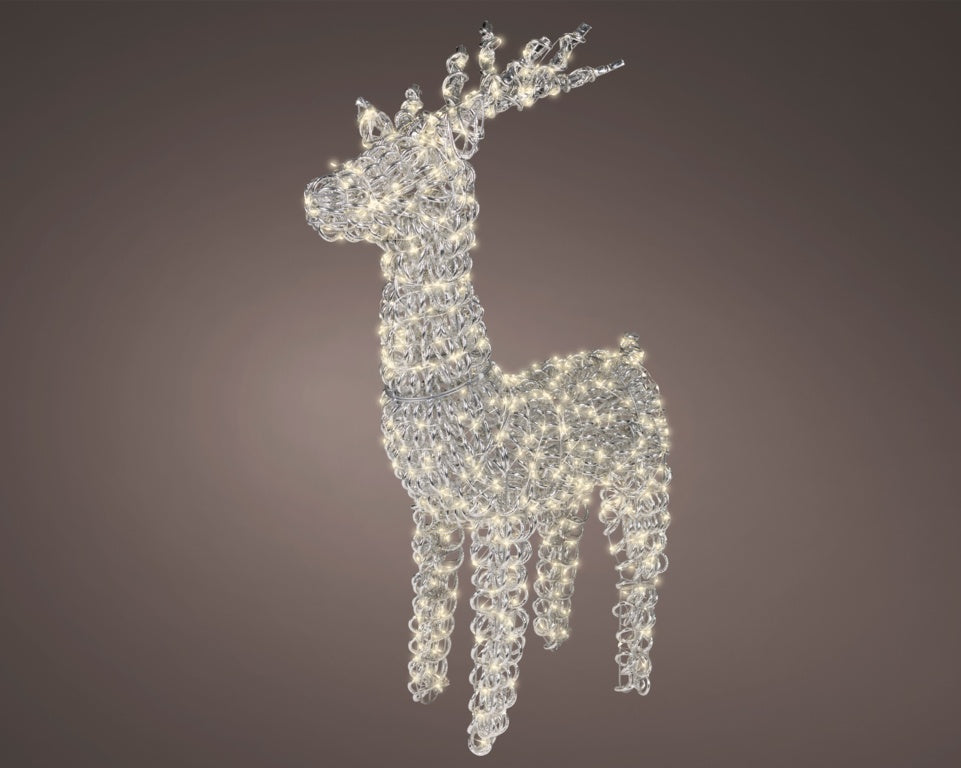 Kaemingk Micro LED Reindeer - 800 LEDs Silver