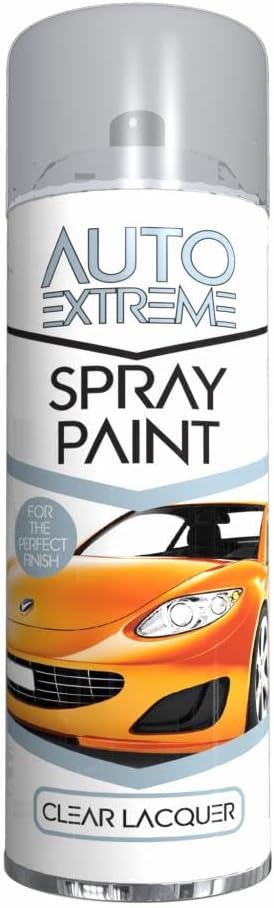 Auto Extreme Clear Lacquer Spray Paint 250ml – Fast Dry Protective Aerosol Finish