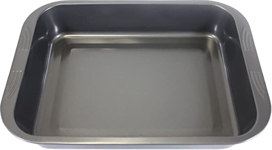 Prochef Essentials Deep Roasting Tin – Non-Stick Easy Clean, Black