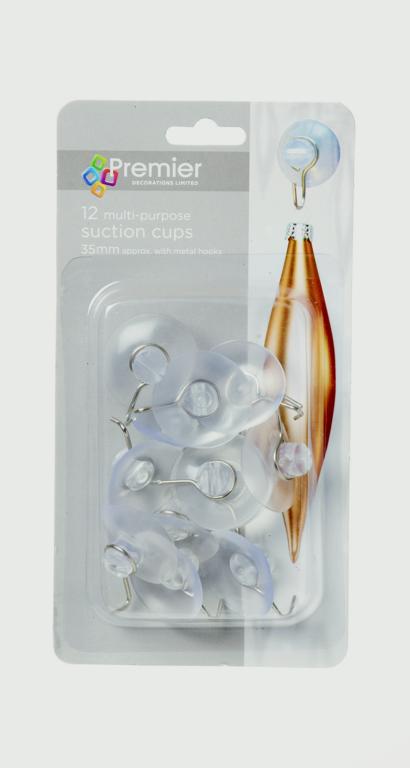 Premier Dual Purpose Suction Clip - 12 x 35mm