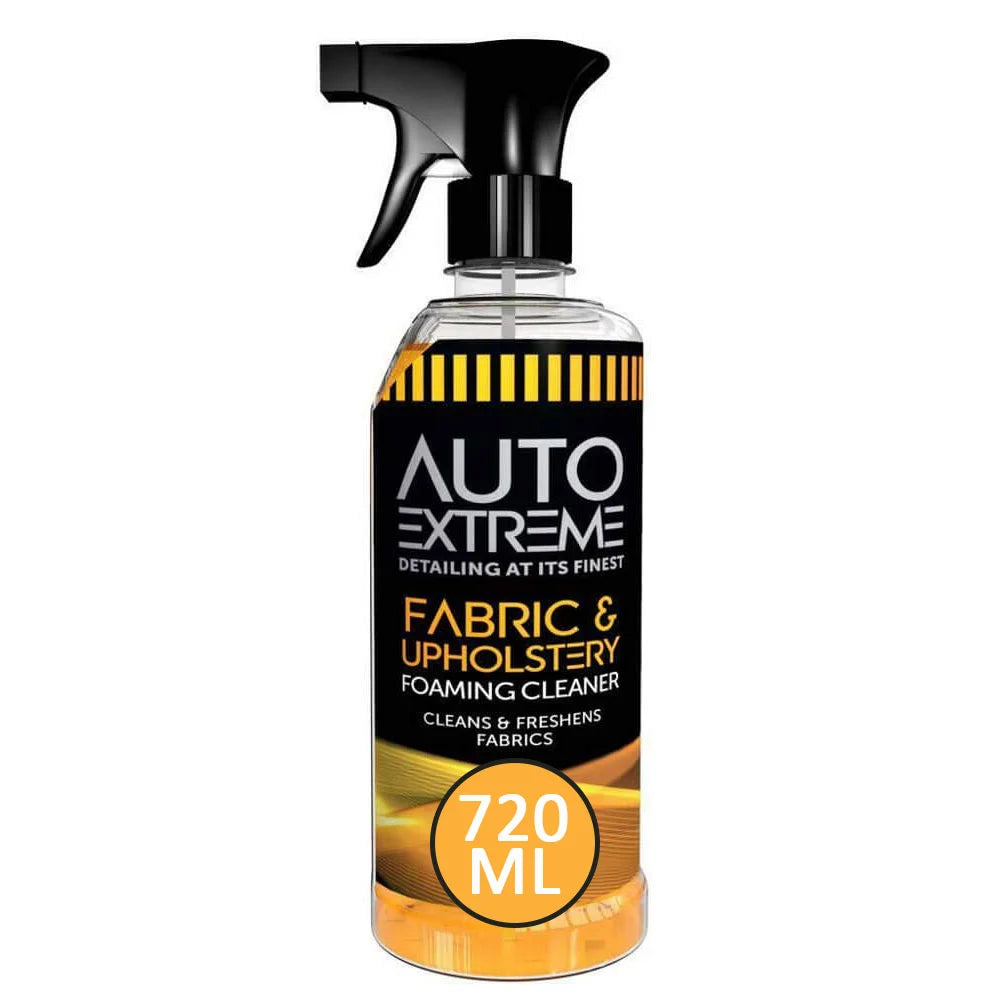 Auto Extreme Fabric & Upholstery Foaming Cleaner 720ml – Car Seat, Carpet & Interior Cleaner