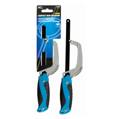 Pro User 250mm Compact Mini Hacksaw BB-HK350 – 24TPI Bi-Metal Blade Soft Grip Hand Saw