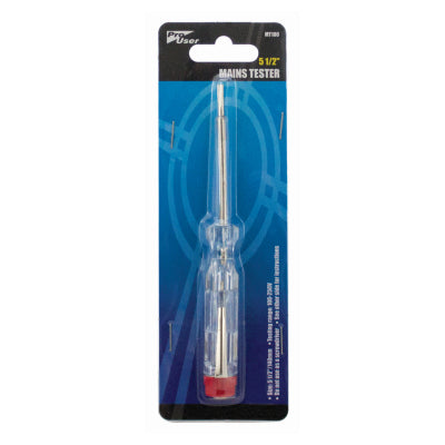 Pro User 5½" Mains Tester BB-MT100 – 100–250V AC Electrical Voltage Tester 140mm