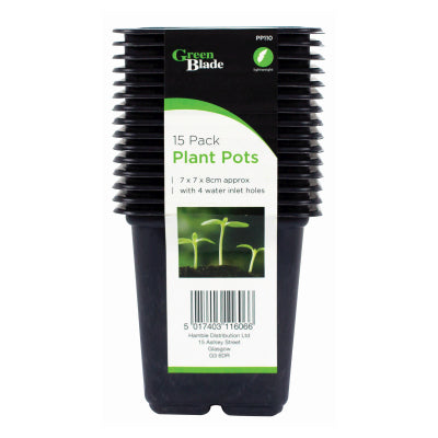 15 PACK PLANT POTS