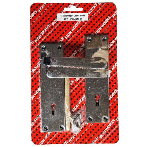 Vic Straight Lock Chrome
