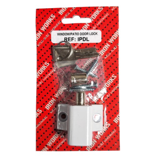 Patio Door Lock White