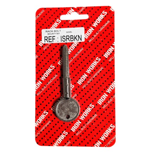 Security Rack Bolt Key Only