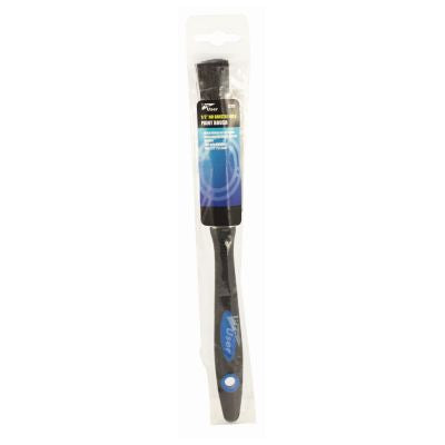 Pro User 1/2" No Bristle Loss Paint Brush PRO-ZZ111 – Soft Grip Detail Decorating Brush