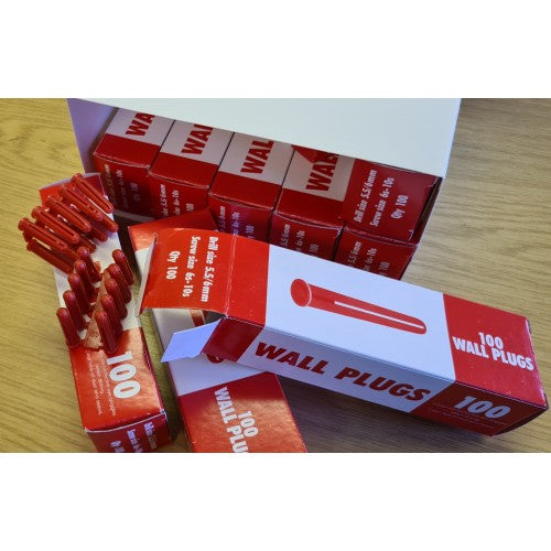 Wall Plugs Boxed 1000s