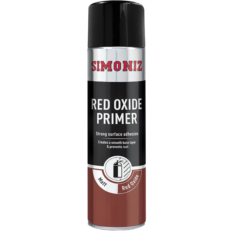 Simoniz Red Oxide Primer Aerosol SIMP13D – Quick Dry Automotive Spray Primer