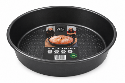 Hairy Bikers Bakeware 9 Inch Round Cake Pan – Non-Stick Black