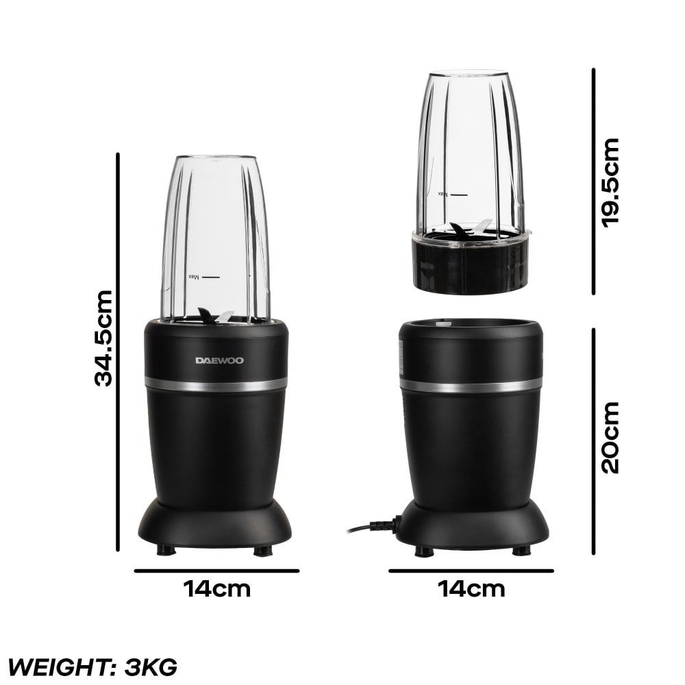 Daewoo 1000W Samurai Ultrablend Pro Blender