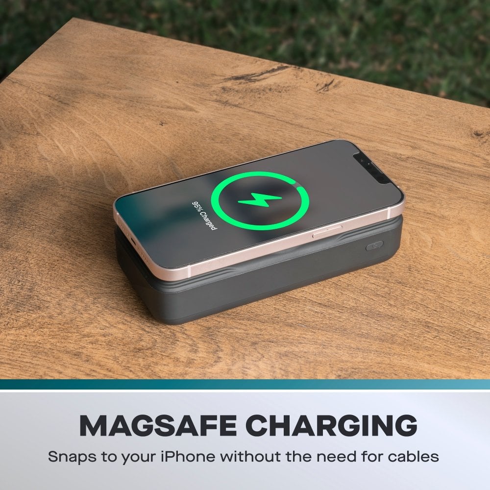 Daewoo 20000mAh Portable Power Bank with Built-in Cables