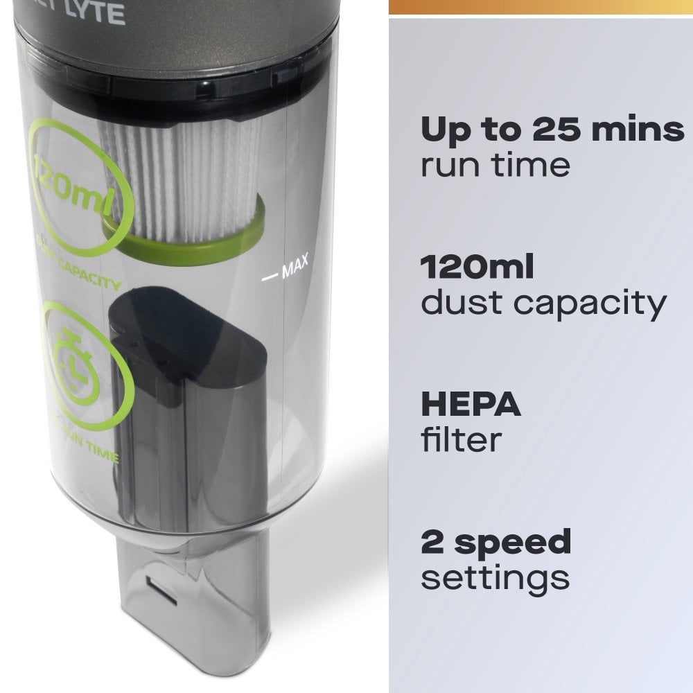 Daewoo 7.4V Compact Lyte Cordless Handheld Vacuum Cleaner