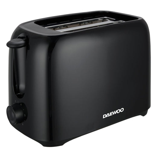 Daewoo Black Essentials 2-Slice Toaster