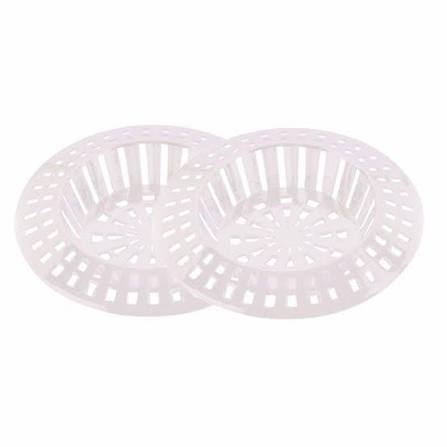 White Sink Strainer 1½ Inch – Pack of 2