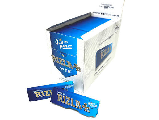 Rizla Regular Blue Rolling Papers – 4 Packs x 50 Papers