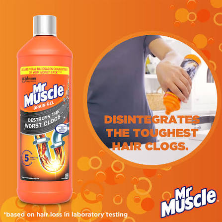 Mr Muscle Kitchen & Bathroom Drain Gel