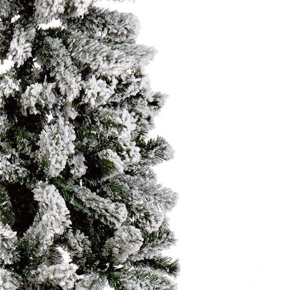 Premier Flocked Spruce Pine Tree 2.2m (6.5ft)