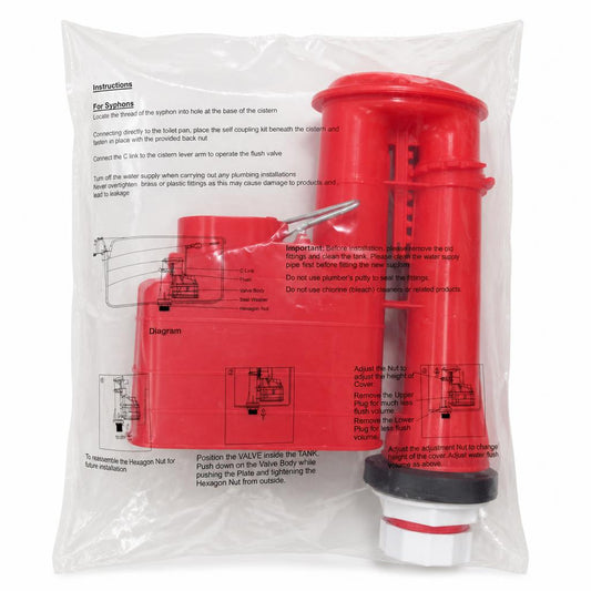 Back view of Make WC Syphon Universal packaging