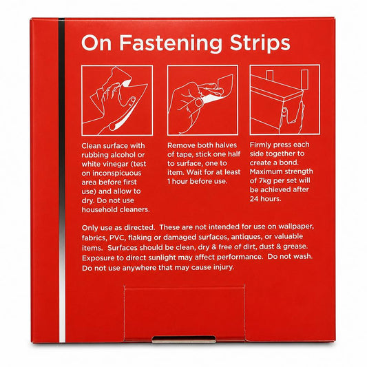 Instructions for using Blackspur Fastening Strips
