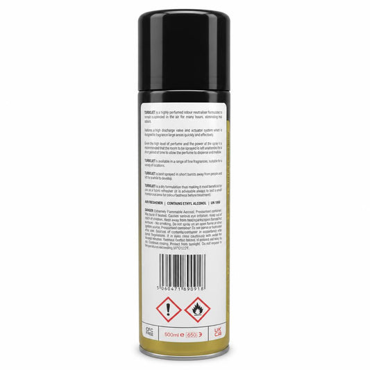 Sovereign Turbojet Air Sanitiser Billion back packaging with details
