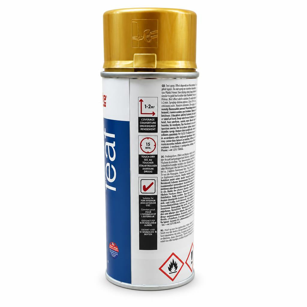 PlastiKote Gold Leaf Spray Paint back view