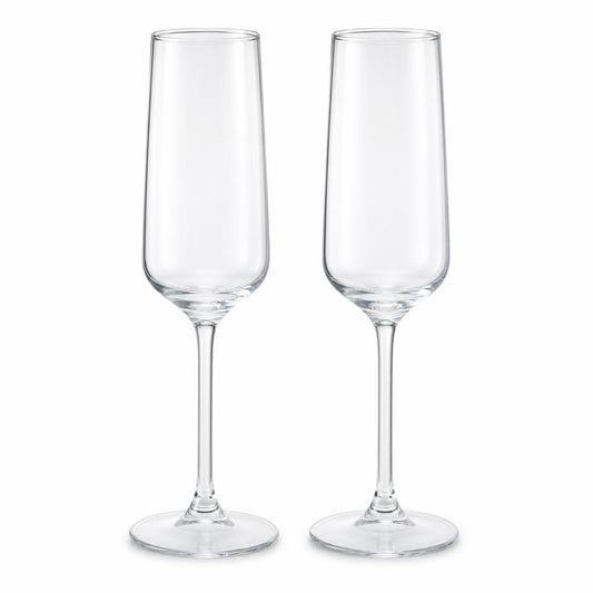 Two Pasabahce Allegra Stemware Glasses