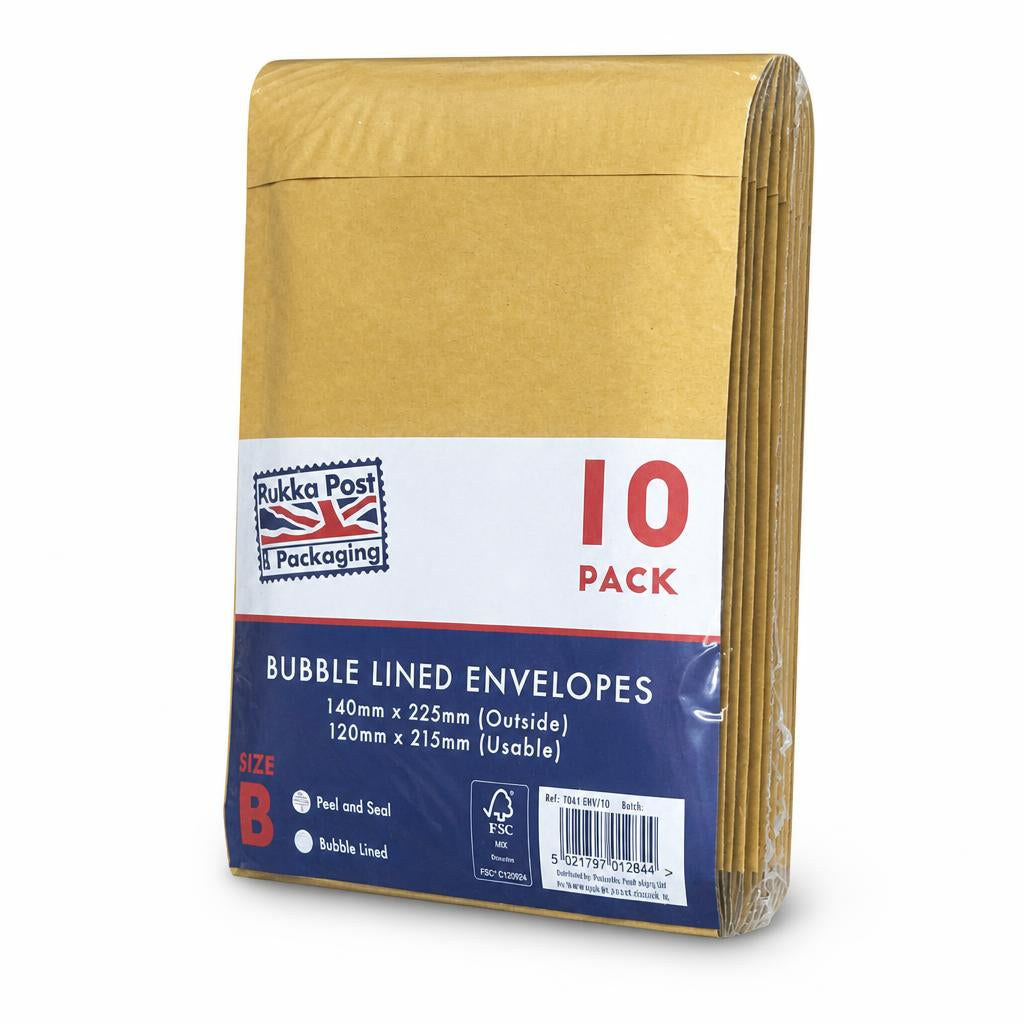 Side view of Pukka Post Bubble Lined Envelopes