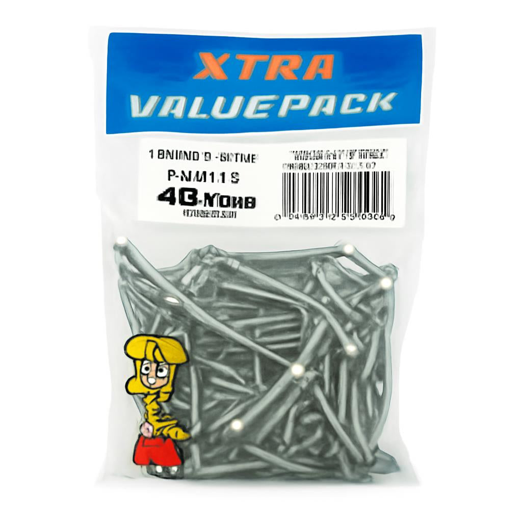 Xtra Round Wire Nails 40mm packaging back view