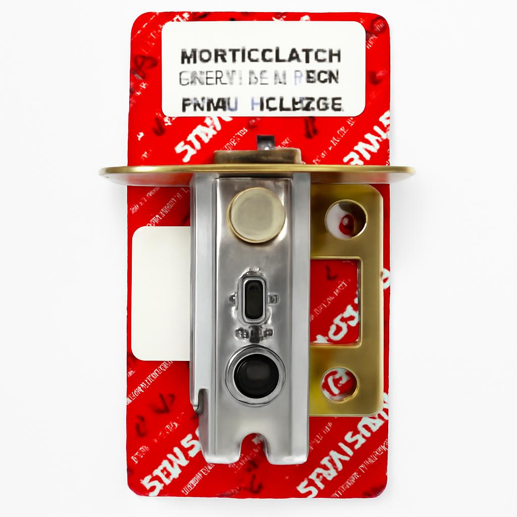 Iron Works Mortice Latch 63mm BP packaging side view