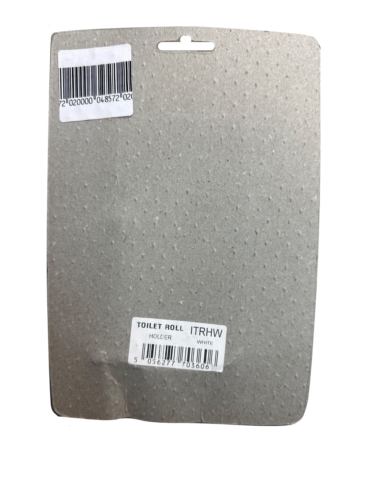 Iron Works toilet roll holder packaging back view