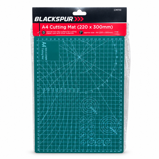 Blackspur A4 Cutting Mat reverse packaging