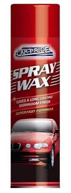 Car Pride Car Wax Spray 300ml – Easy Spray-On Car Wax for High Gloss Finish
