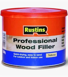 Rustins Professional Wood Filler 500g