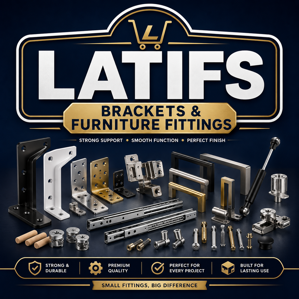Brackets & Furniture Fittings