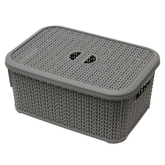 Loop 6L Storage Basket - Grey